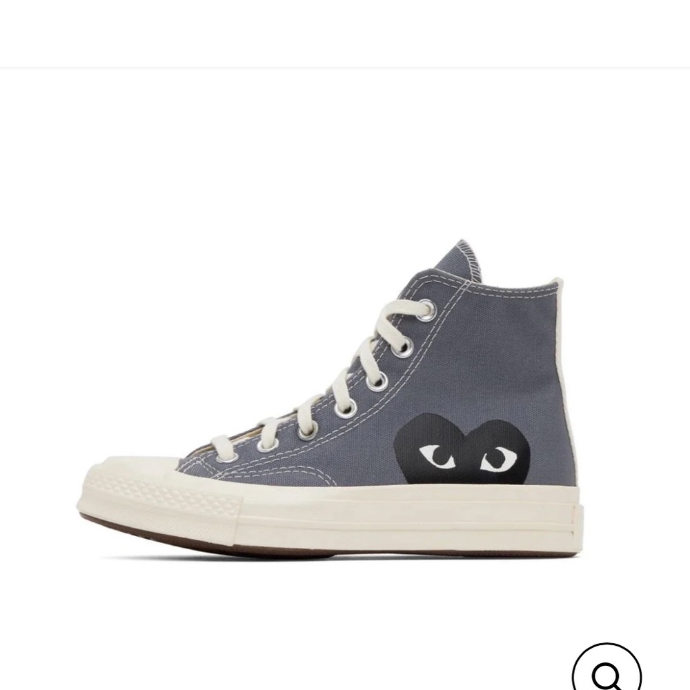 Comme des Garcons x Converse Kids High-Top Sneakers - Gray